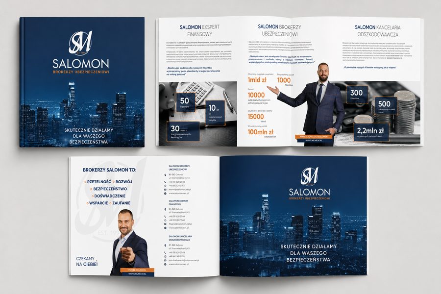 Salomon — katalog oferty, projekt Paradiz Art