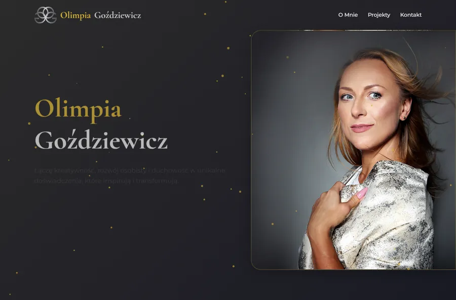 Strona osobista Olimpii Goździewicz