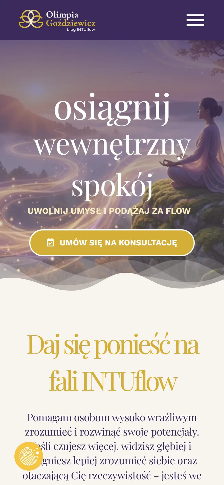Blog blog.intuflow.pl na telefonie